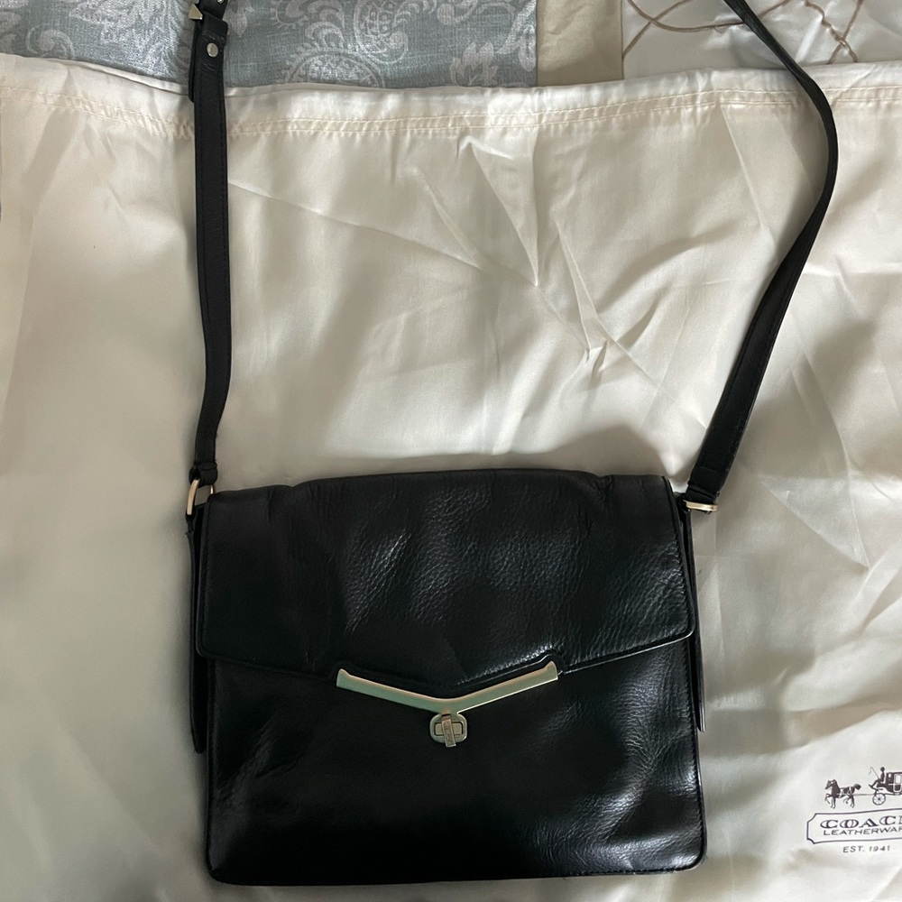 Botkier Black Leather Valentina Bag